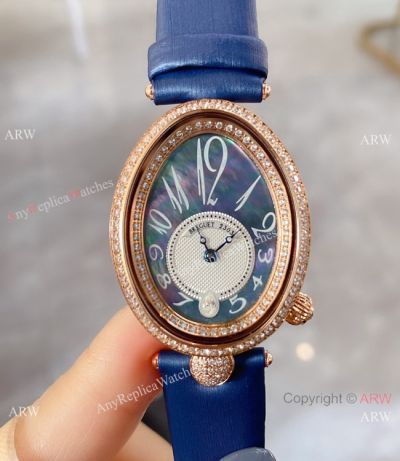 Breguet Reine De Naples Rose Gold MOP Dial Watches